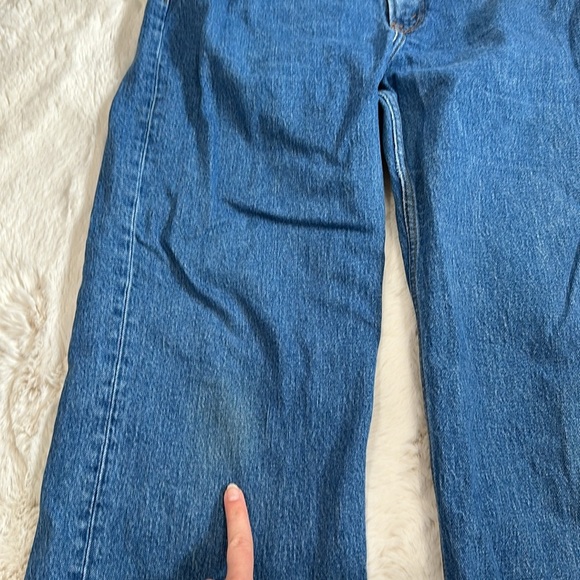 Abercrombie & Fitch The 90s Relaxed Jean High Rise size 12 Short - Picture 9 of 12